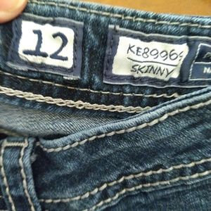 Miss me jeans size 12 skinny